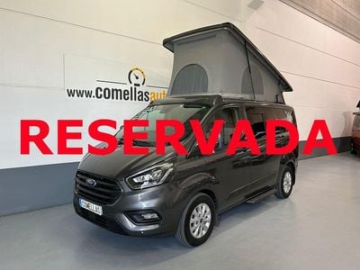 Usado Ford Transit Custom Sport 170 CV (125 kW) 2019 Gris Familiar