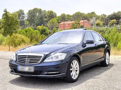 Usado Mercedes S350 258 CV (189 kW) 2012 Azul Berlina