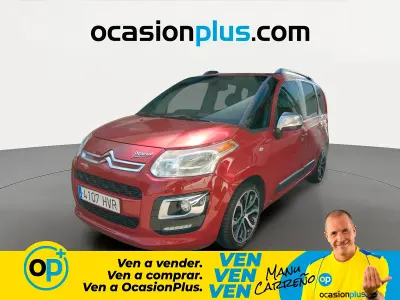 Usado Citroën C3 92 CV (67 kW) 2014 Rojo Monovolumen