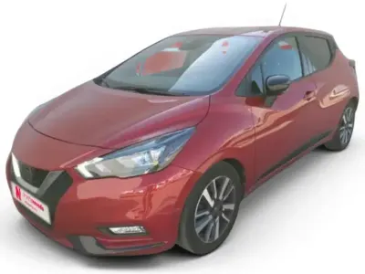 Usado Nissan Micra 92 CV (67 kW) 2021 Rojo Utilitario