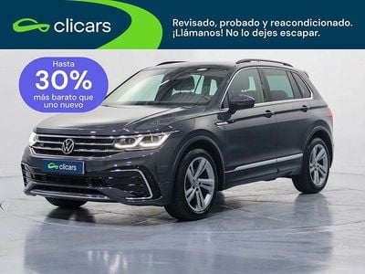 Usado VW Tiguan R-line 150 CV (110 kW) 2022 Gris SUV