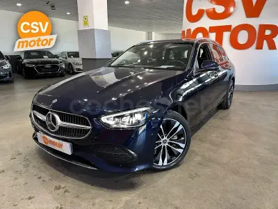 Usado Mercedes C300e 313 CV (230 kW) 2023 Azul Berlina