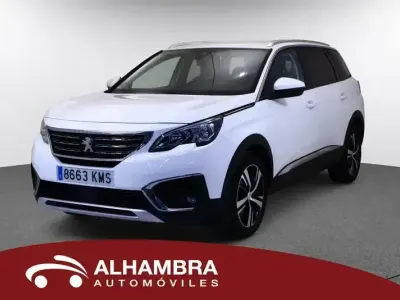 Używany Peugeot 5008 Allure 130 KM (95 kW) 2018 Biały SUV