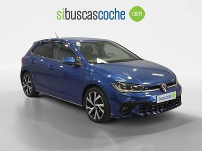 Usado VW Polo R-line 110 CV (80 kW) 2022 Azul Utilitario
