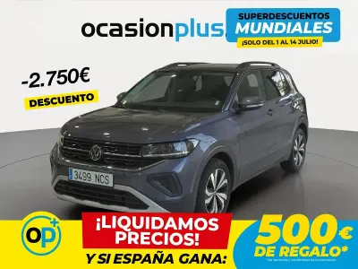 Usado VW T-Cross 115 CV (84 kW) 2025 Gris SUV