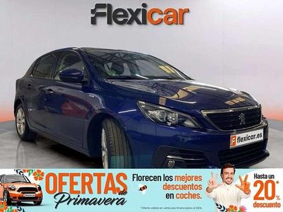 Usado Peugeot 308 SW Allure 131 CV (96 kW) 2020 Azul Familiar
