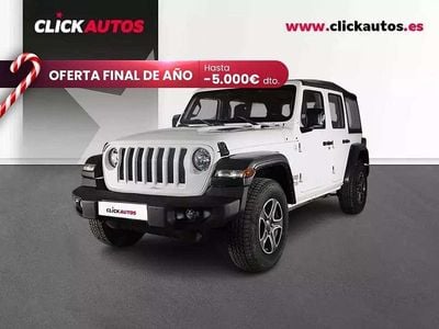 Blanco Usado 2019 Jeep Wrangler Sport SUV | 39.250 € (Buen precio)