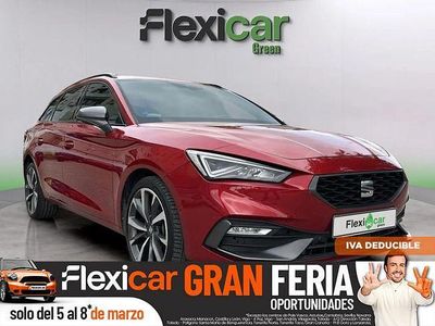 Usado Seat Leon FR 204 CV (150 kW) 2021 Rojo Familiar