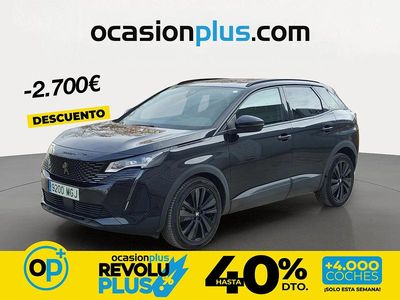 Usado Peugeot 3008 GT 130 CV (95 kW) 2023 Negro SUV