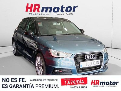 Usado Audi A1 90 CV (66 kW) 2018 Azul Utilitario