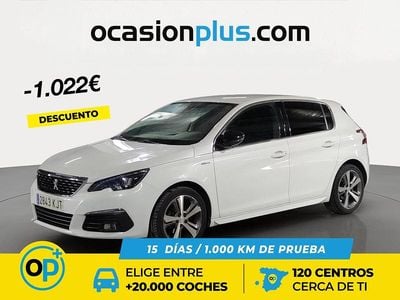 Blanco Usado 2018 Peugeot 308 GT-line | 11.250 € (Precio justo)