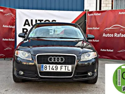 Usado Audi A4 163 CV (119 kW) 2007 Negro Berlina