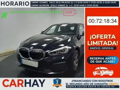 Usado BMW 116 Advantage 117 CV (86 kW) 2020 Negro Utilitario