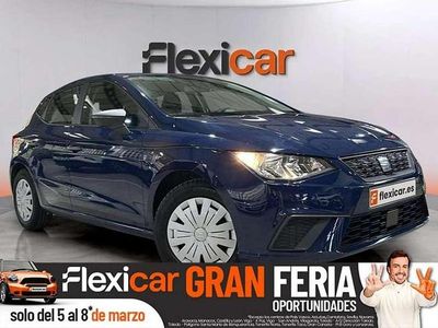 Usado Seat Ibiza Reference 75 CV (55 kW) 2019 Azul Utilitario