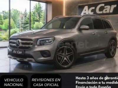 Usado Mercedes GLB200 150 CV (110 kW) 2021 Gris / plata SUV