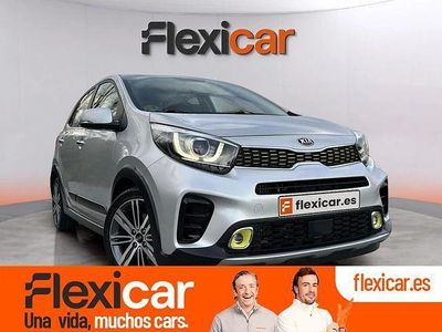 Usado Kia Picanto X-Line 100 CV (73 kW) 2019 Gris Utilitario