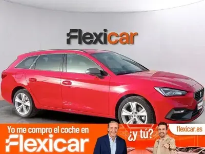 Usado Seat Leon FR 204 CV (150 kW) 2021 Rojo Berlina