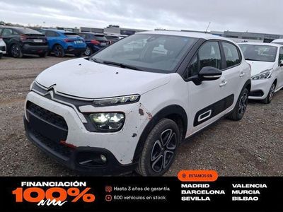 Usado Citroën C3 Feel 102 CV (75 kW) 2021 Blanco Utilitario
