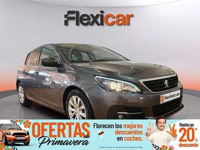 Usado Peugeot 308 Style 130 CV (95 kW) 2018 Gris Berlina