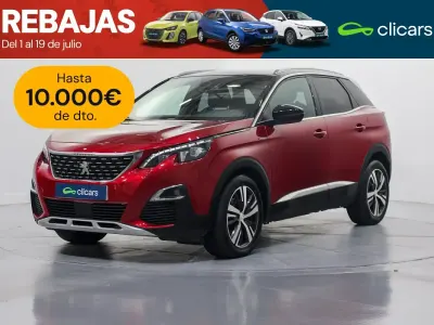 Usado Peugeot 3008 GT-line 130 CV (95 kW) 2018 Rojo SUV