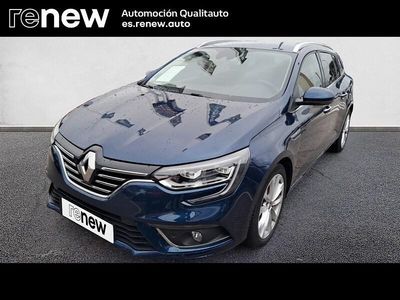 Usado Renault Mégane GrandTour Zen 140 CV (102 kW) 2019 Azul Familiar