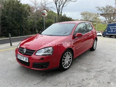 Usado VW Golf IV GT 170 CV (125 kW) 2006 Rojo Berlina