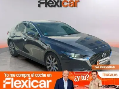 Usado Mazda 3 122 CV (89 kW) 2020 Negro Berlina