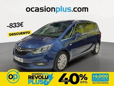 Usado Opel Zafira Selective 120 CV (88 kW) 2017 Azul Monovolumen