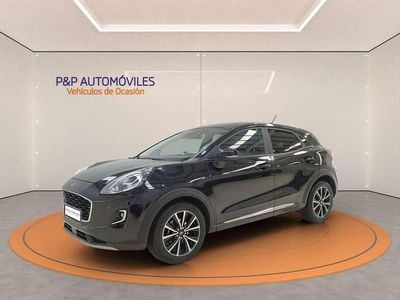 Negro Usado 2021 Ford Puma Titanium SUV | 16.975 € (Un poco caro)