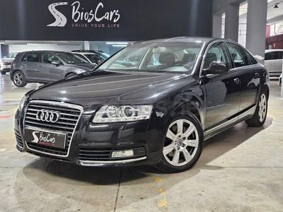 Usado Audi A6 170 CV (125 kW) 2010 Negro Berlina