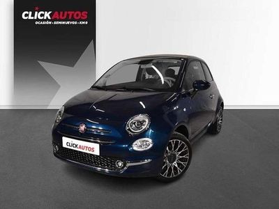 Usado Fiat 500 71 CV (52 kW) 2023 Azul Descapotable