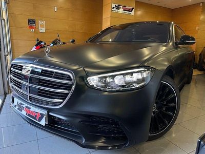 Usado Mercedes S580 503 CV (369 kW) 2022 Negro Berlina