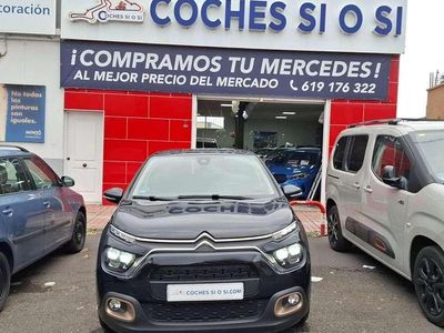 Usado Citroën C3 PureTech 83 CV (61 kW) 2022 Negro Utilitario