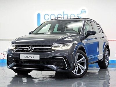 Usado VW Tiguan R-line 150 CV (110 kW) 2020 Gris SUV