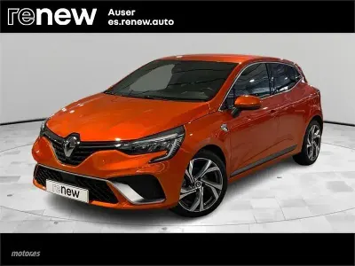 Usado Renault Clio V RS Line 90 CV (66 kW) 2021 Naranja Berlina