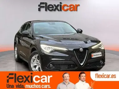 Usado Alfa Romeo Stelvio Executive 160 CV (117 kW) 2019 Negro SUV