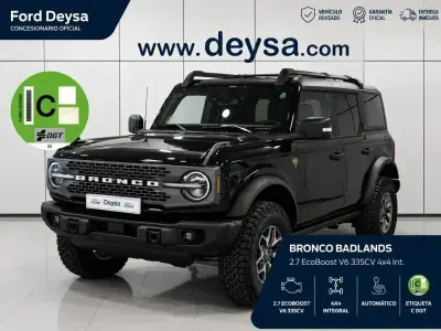 Nuevo Ford Bronco 335 CV (246 kW) 2026 Negro SUV