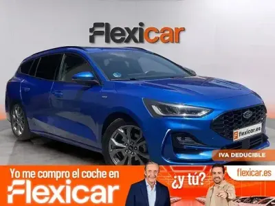 Usado Ford Focus ST-Line 125 CV (91 kW) 2024 Azul Berlina