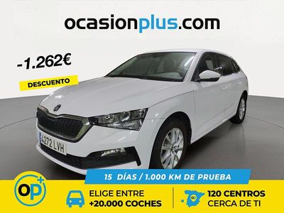 Usado Skoda Scala Ambition 95 CV (69 kW) 2021 Blanco Utilitario