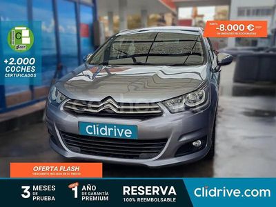 Gris / plata Usado 2016 Citroën C4 PureTech Berlina | 8290 € (Precio justo)