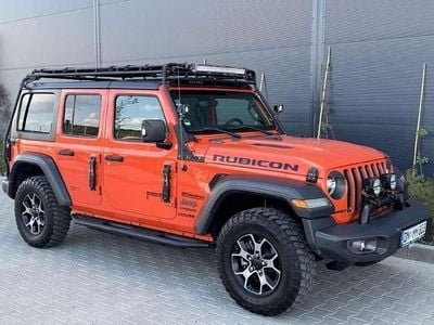 Usado Jeep Wrangler Unlimited Rubicon 200 CV (147 kW) 2019 Naranja SUV