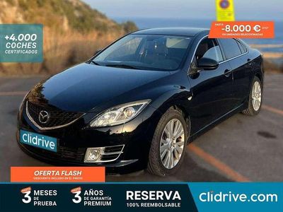Usado Mazda 6 Active 140 CV (102 kW) 2008 Negro Berlina