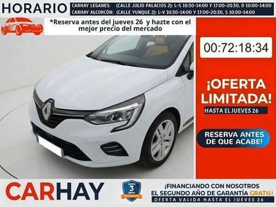 Usado Renault Clio V Intens 101 CV (74 kW) 2020 Blanco Utilitario