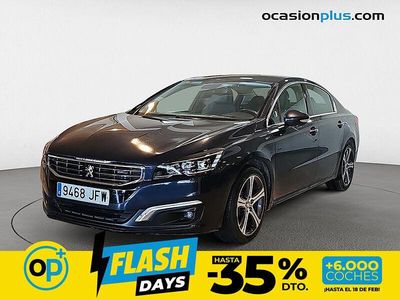 Usado Peugeot 508 GTi 181 CV (133 kW) 2015 Azul Berlina