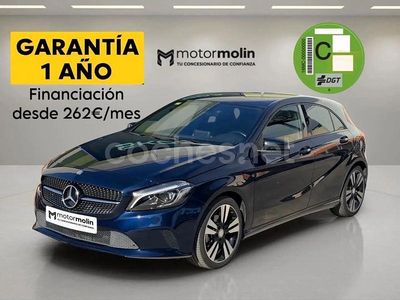 Usado Mercedes A200 Urban 136 CV (100 kW) 2016 Azul Berlina