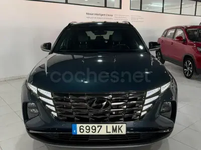 Usado Hyundai Tucson 136 CV (100 kW) 2021 Verde SUV