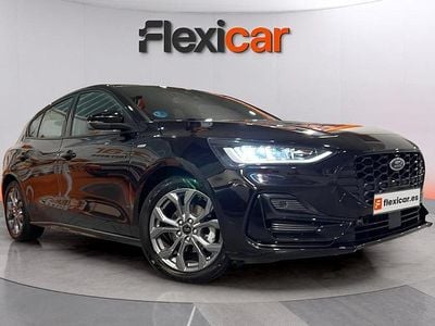 Usado Ford Focus ST-Line X 125 CV (91 kW) 2023 Negro Berlina
