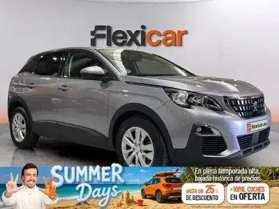 Usado Peugeot 3008 Active 130 CV (95 kW) 2017 Gris SUV