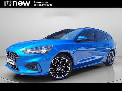 Usado Ford Focus ST-Line X 125 CV (91 kW) 2020 Azul Berlina