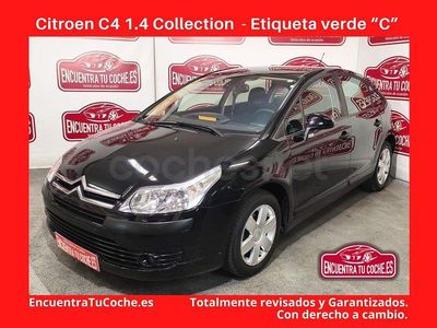 Usado Citroën C4 90 CV (66 kW) 2008 Negro Berlina